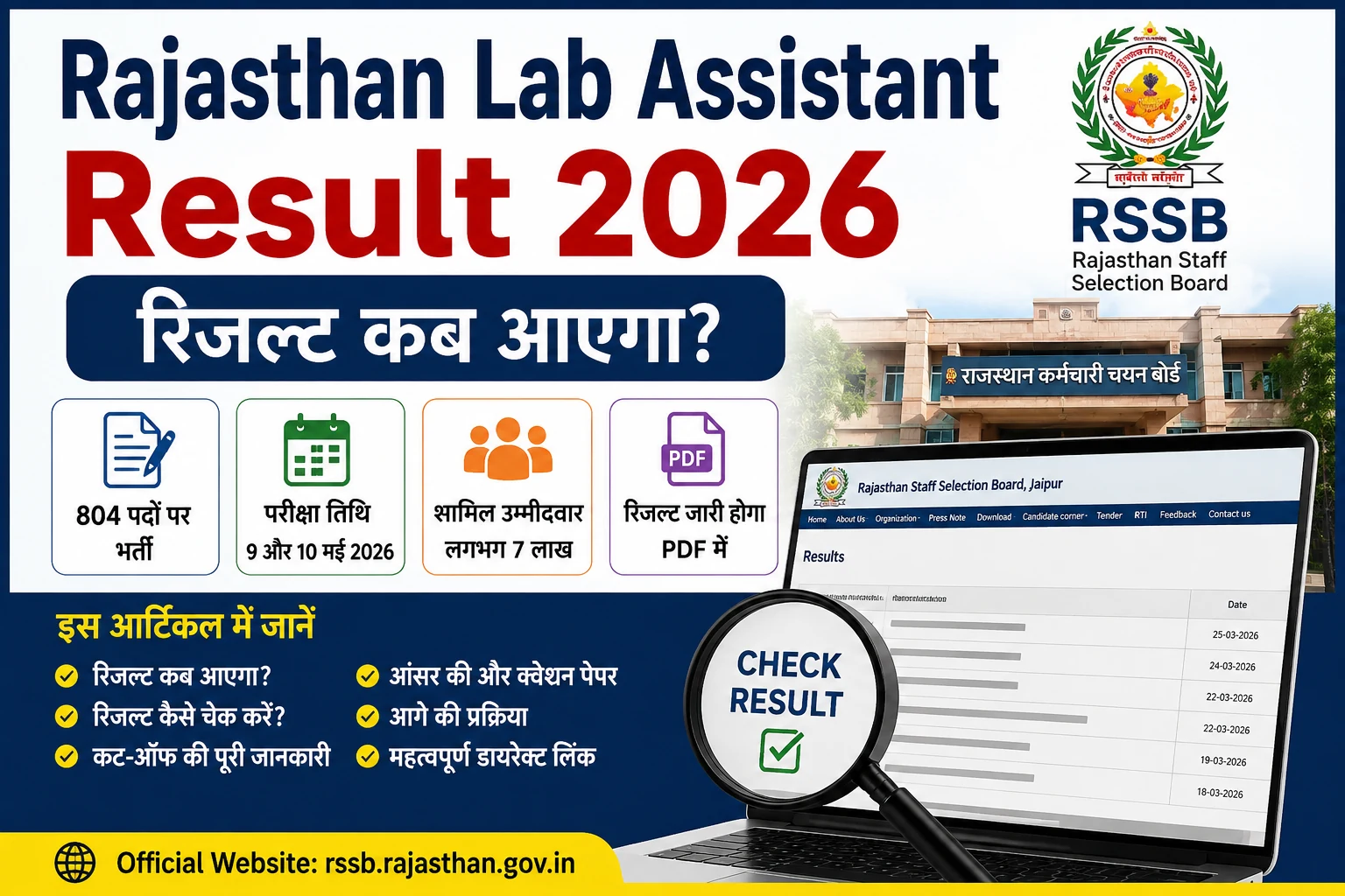 rajasthan-lab-assistant-result-2026